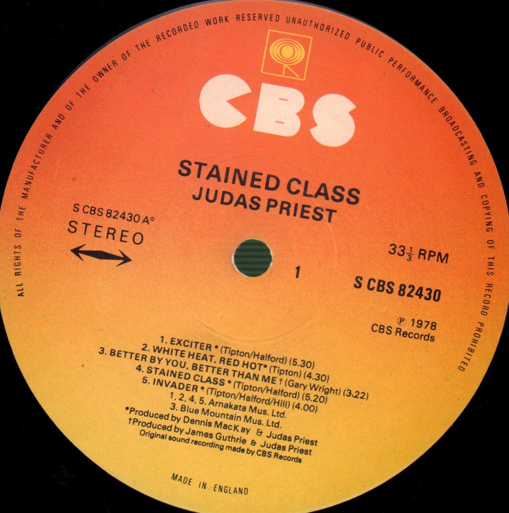 Judas Priest - Stained Class - Lp