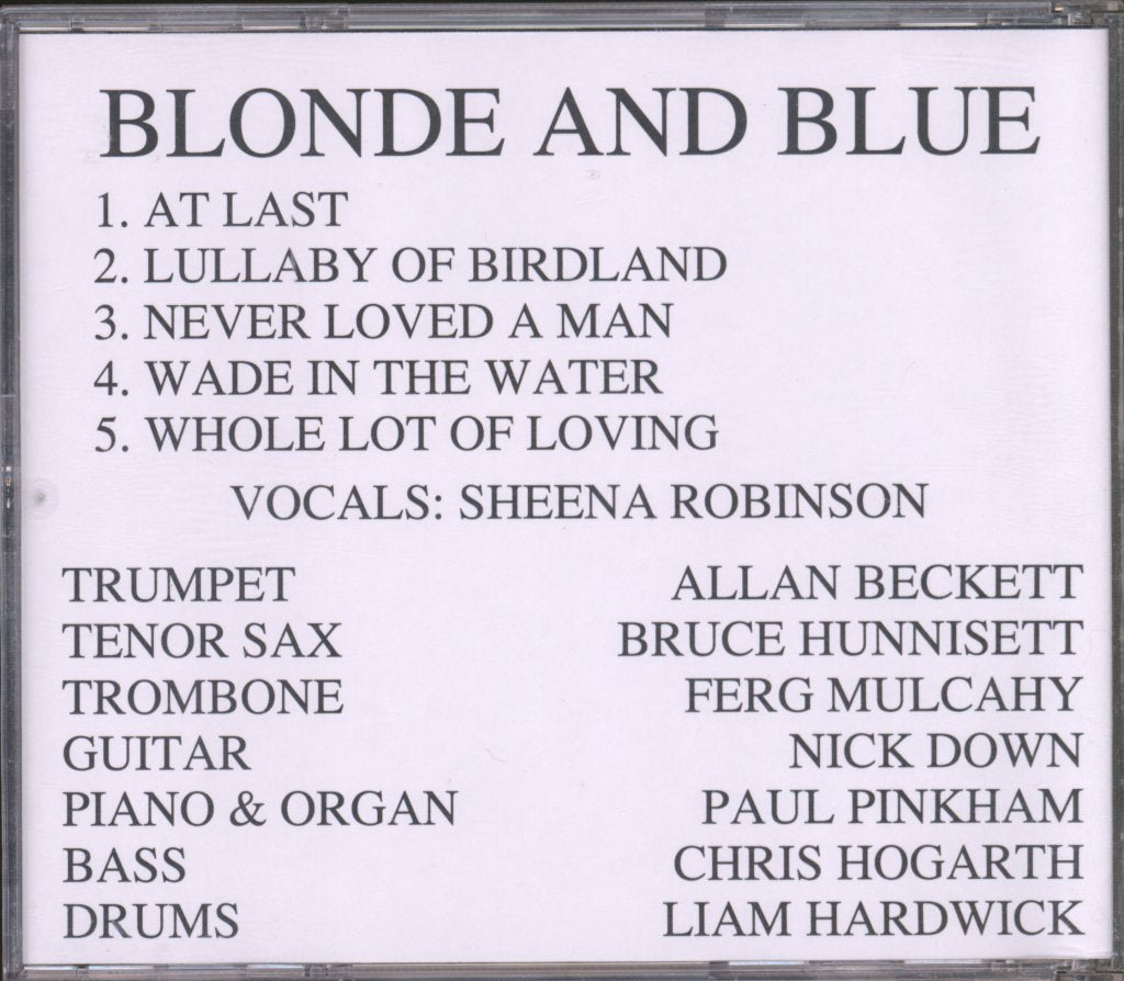 Blond And Blue - Blond And Blue - Cdr