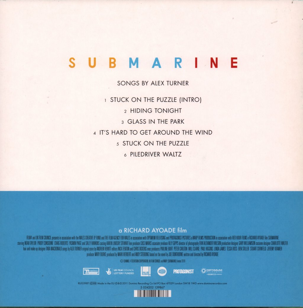 Alex Turner - Submarine - 10 Inch