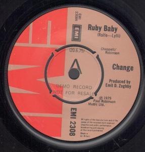 Change (70'S Group) - Ruby Baby - 7 Inch