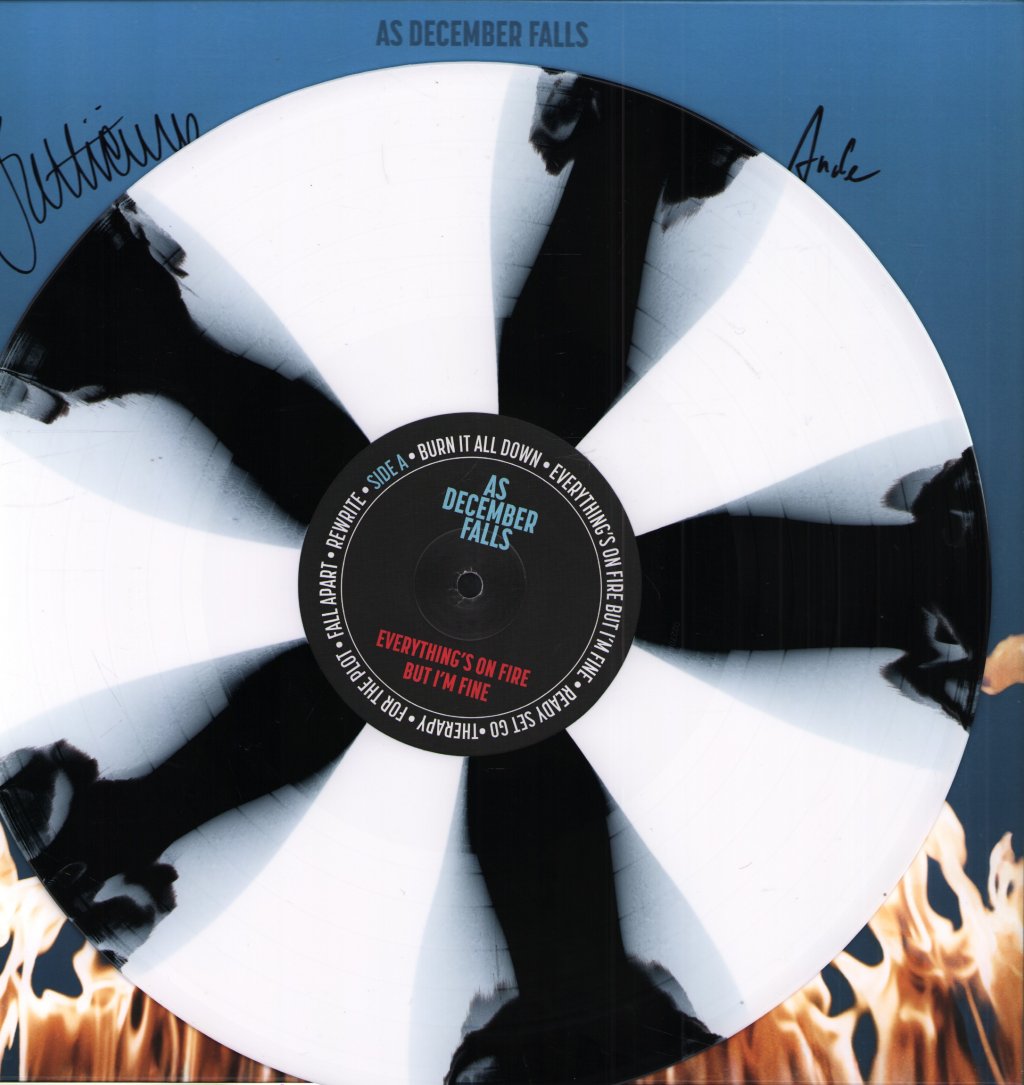 As December Falls - Everything's On Fire But I'm Fine - Lp