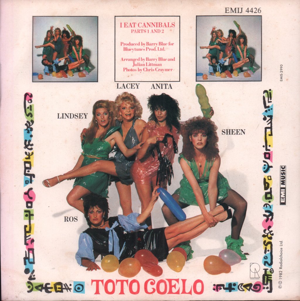 Toto Coelo - I Eat Cannibals - 7 Inch