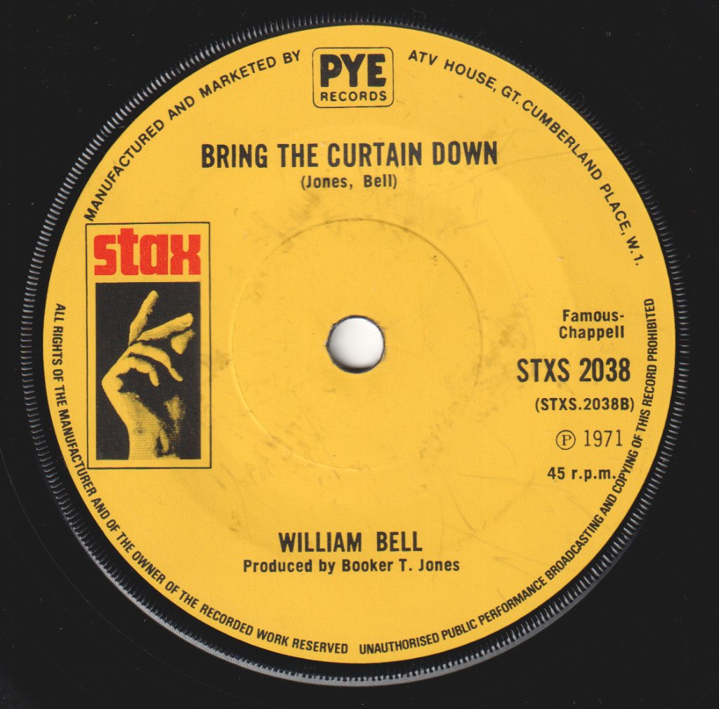 William Bell - Happy - 7 Inch