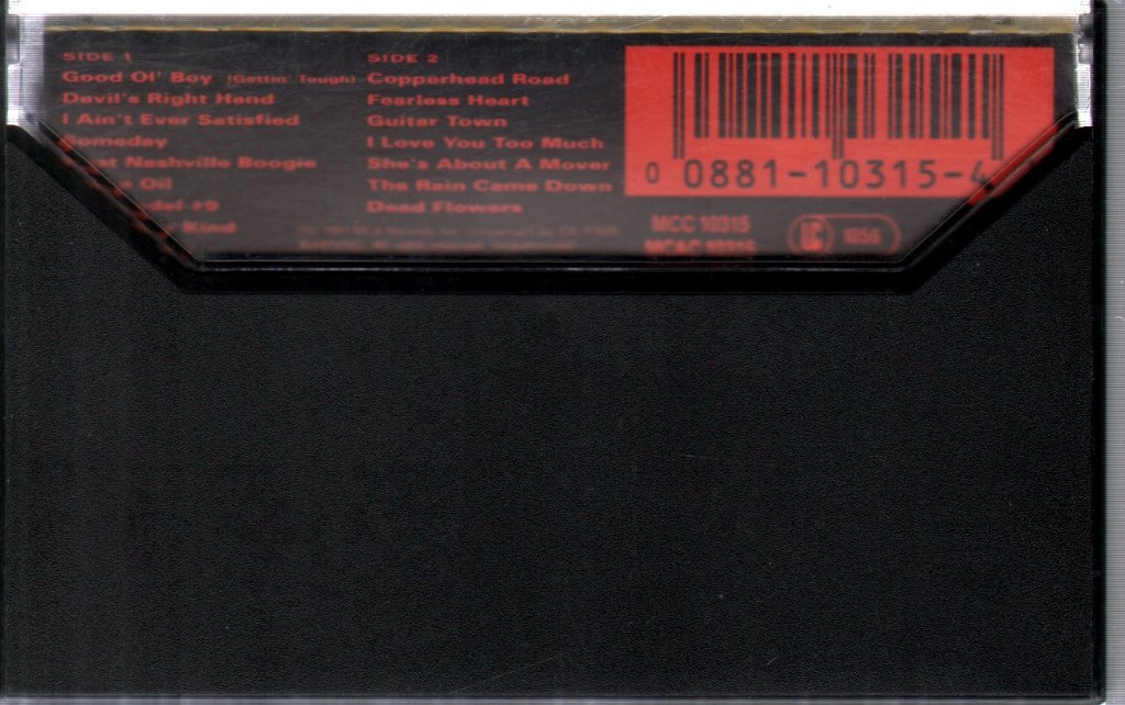 Steve Earle And The Dukes - Shut Up And Die Like An Aviator - Cassette