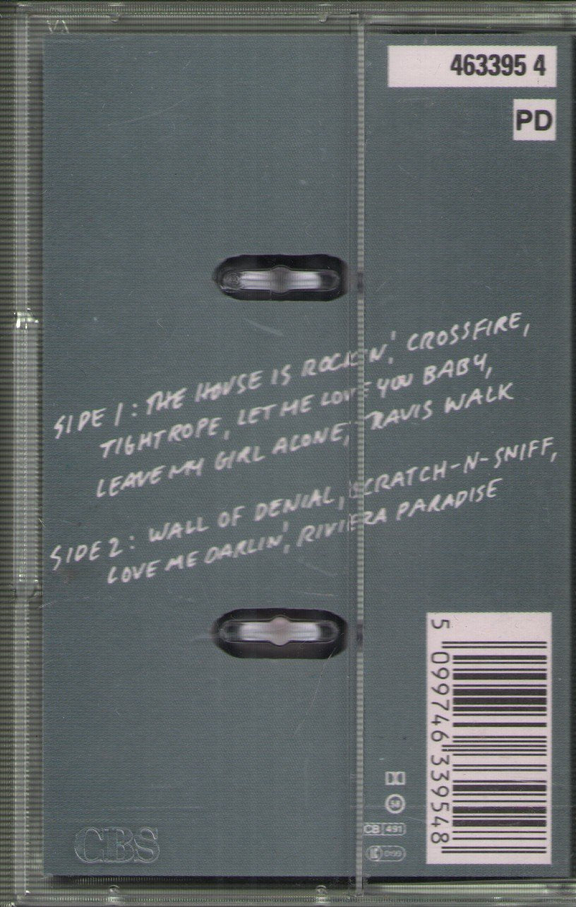 Stevie Ray Vaughan & Double Trouble - In Step - Cassette