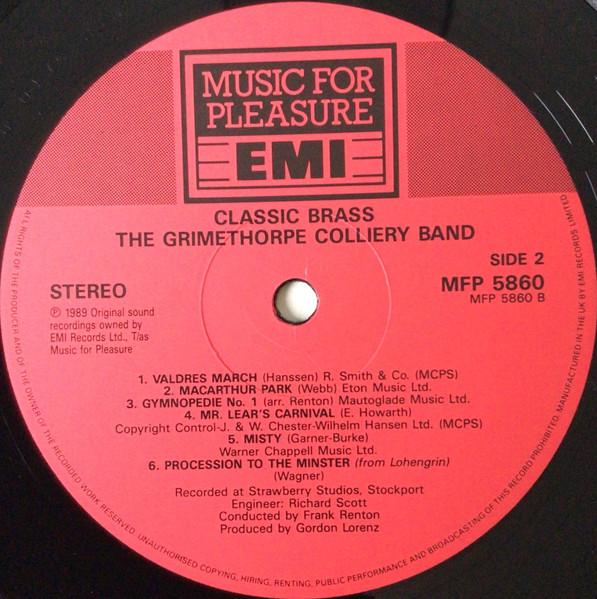 Grimethorpe Colliery Band - Classic Brass - Lp