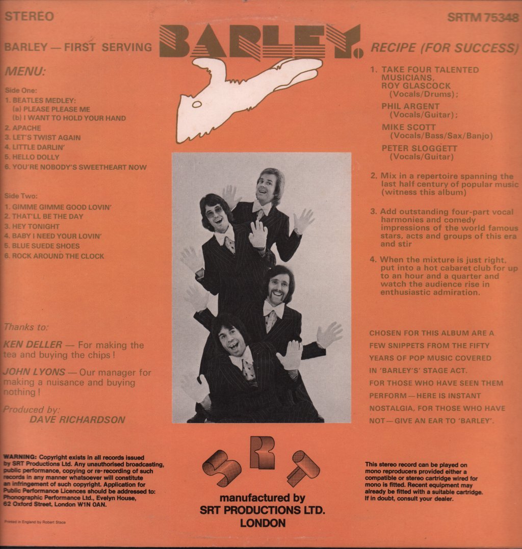 Barley - Remember Remember - Lp