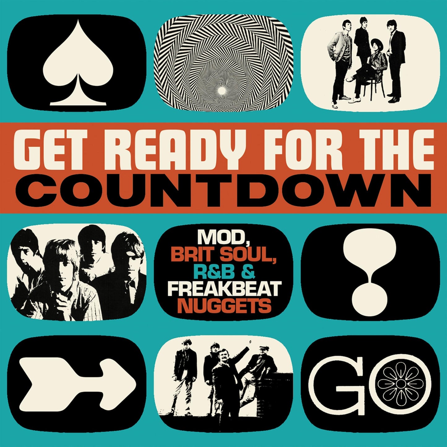 Various Artists - Get Ready For the Countdown - Mod, Brit Soul, R&b & Freakbeat Nuggets 3cd Clamshell Box - Triple Cd