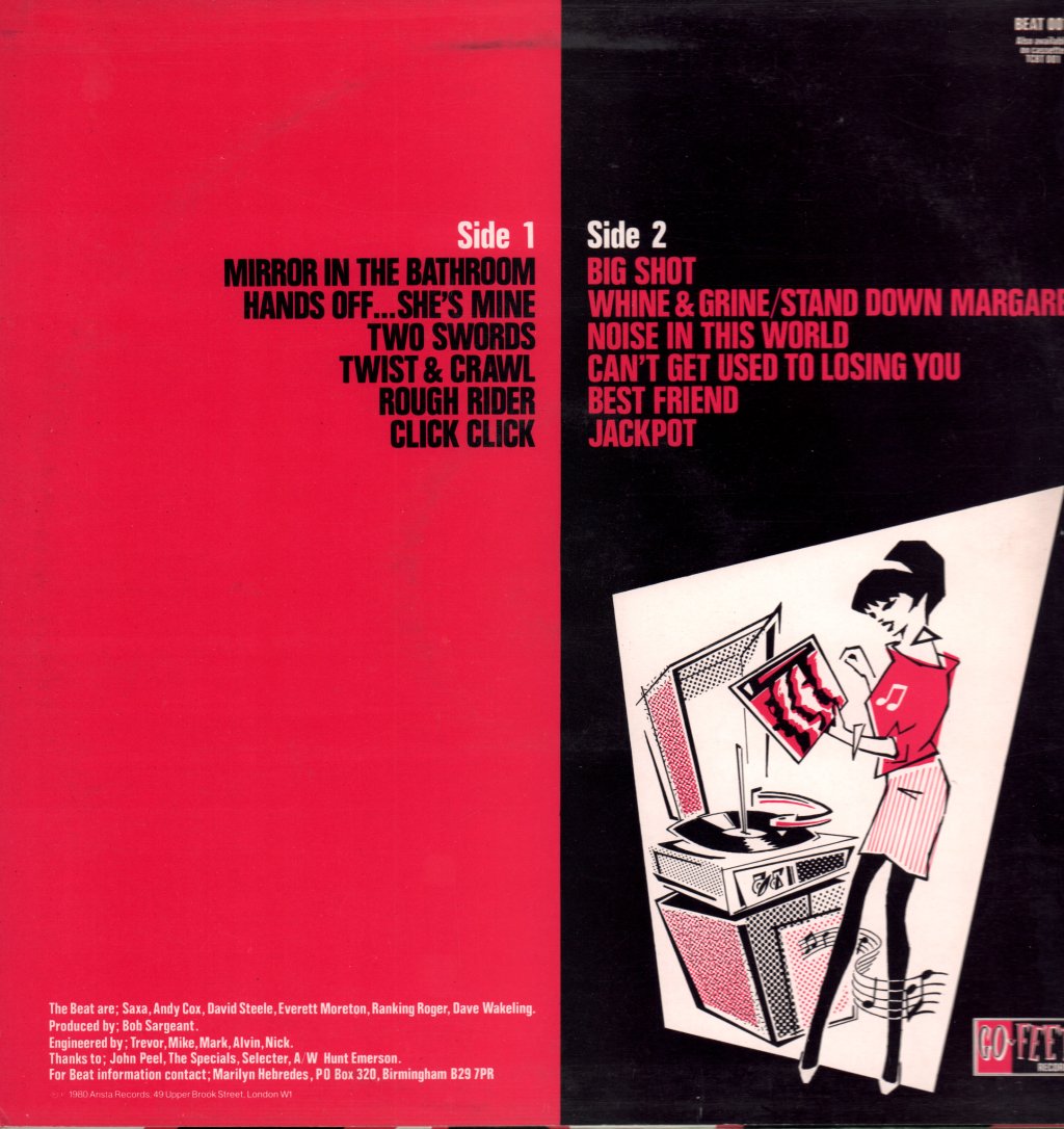 Beat - I Just Can't Stop It - Lp