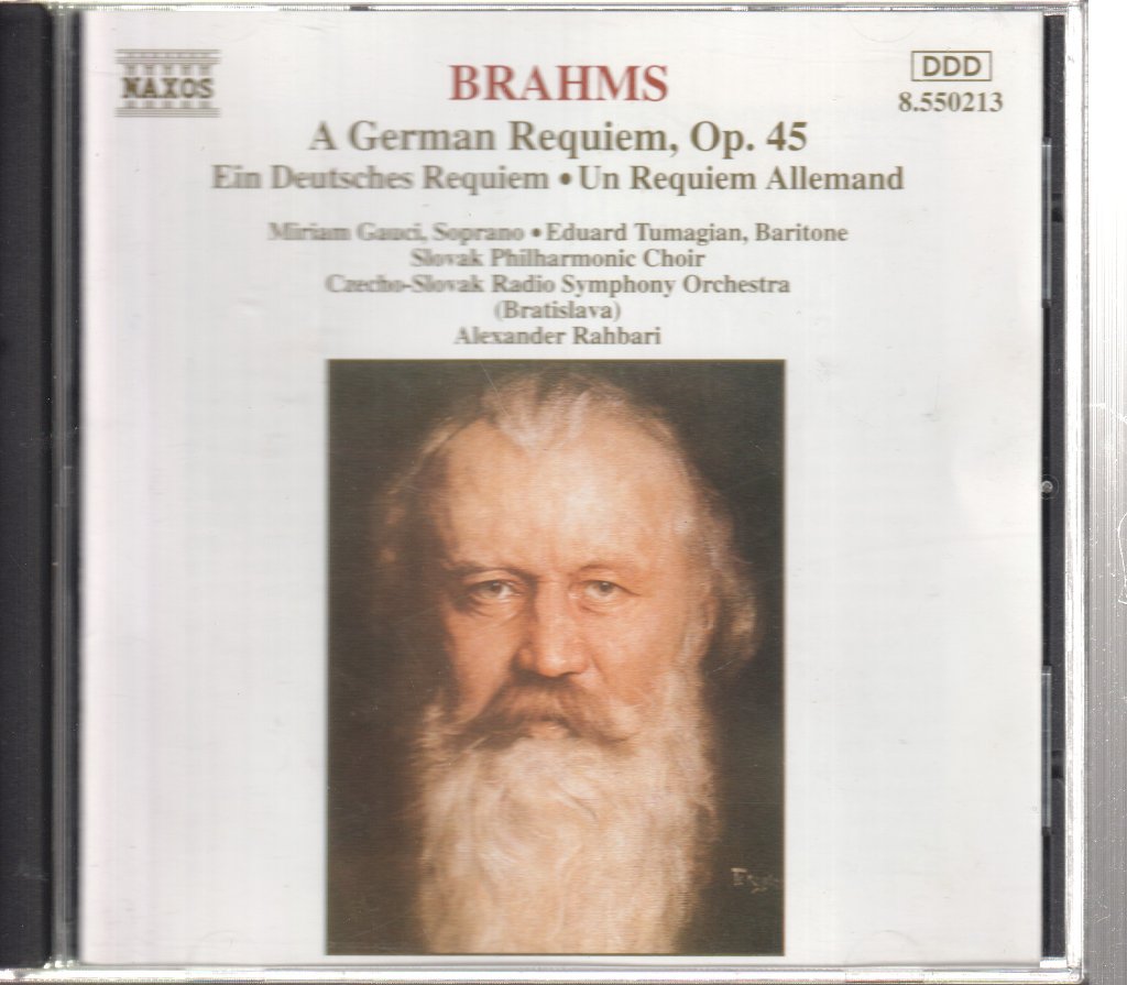 Miriam Gauci, Slovak Radio Symphony Orchestra - A German Requiem, Op. 45 - Cd
