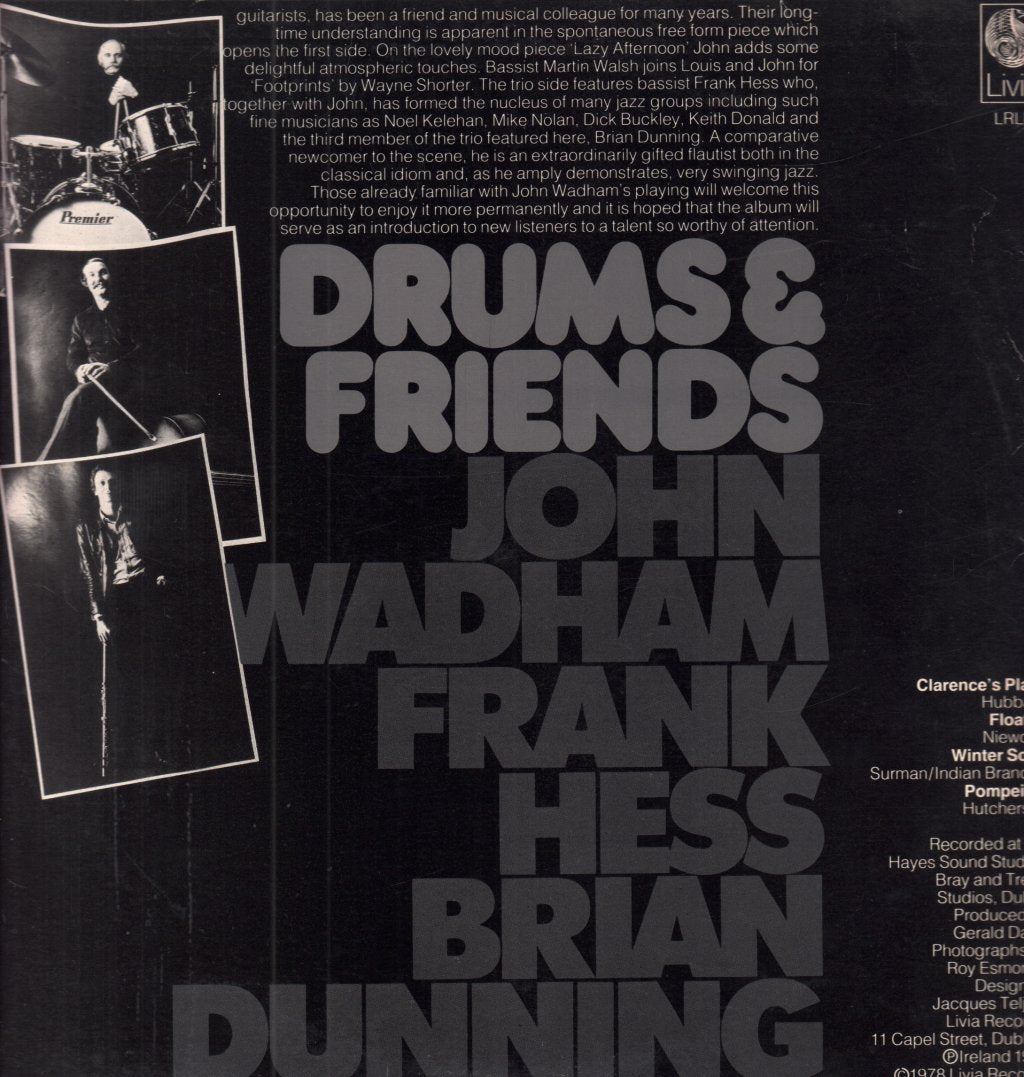 John Wadham - Drums & Friends - Lp