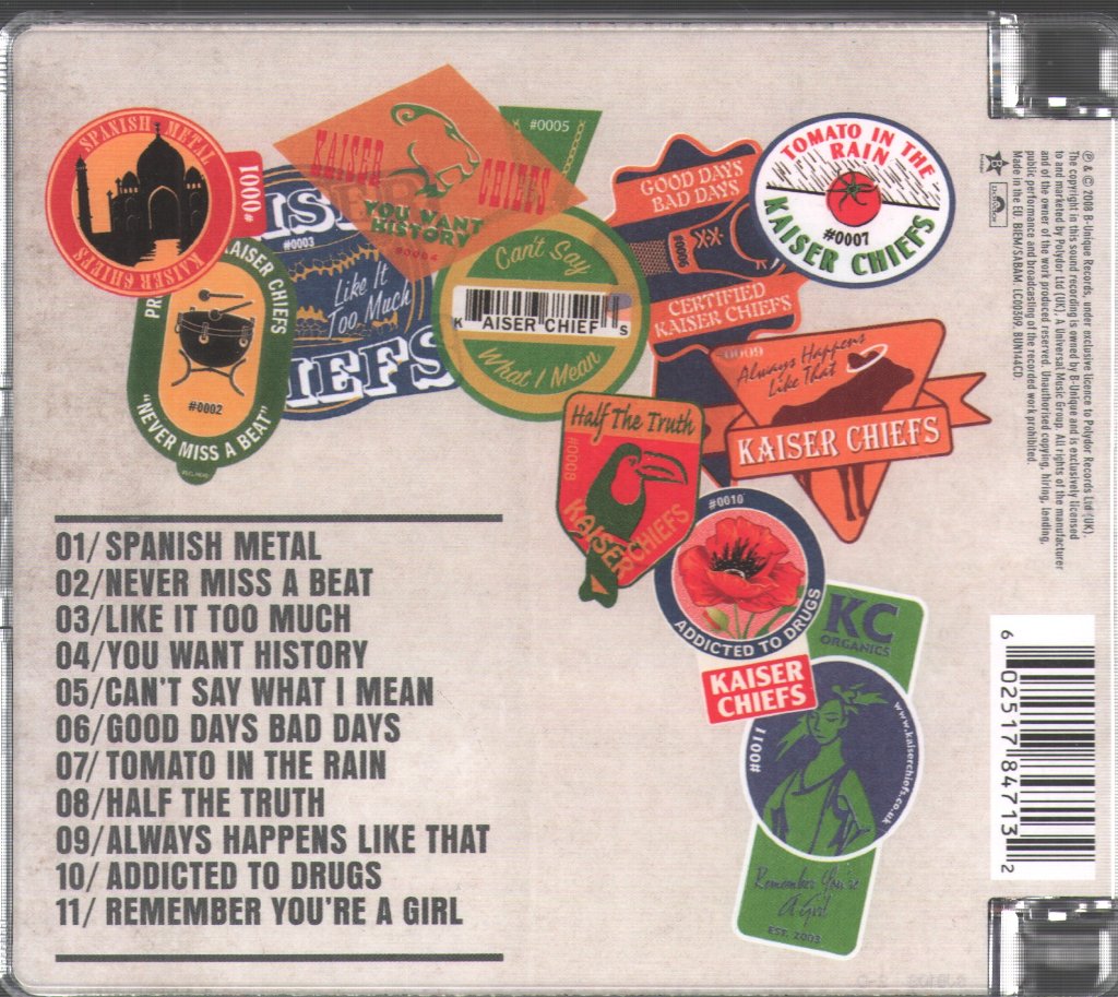 Kaiser Chiefs - Off With Their Heads - Cd