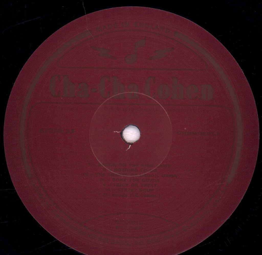 Cha Cha Cohen - Cha Cha Cohen - Lp