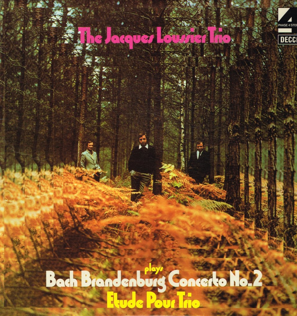 Jacques Loussier Trio - Plays Bach Brandenburg Concerto No 2 - Lp