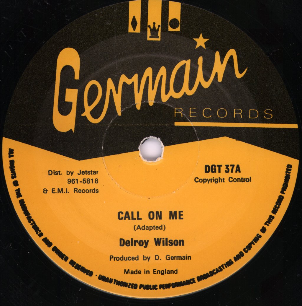 Delroy Wilson / Germain All Stars - Call On Me - 12 Inch