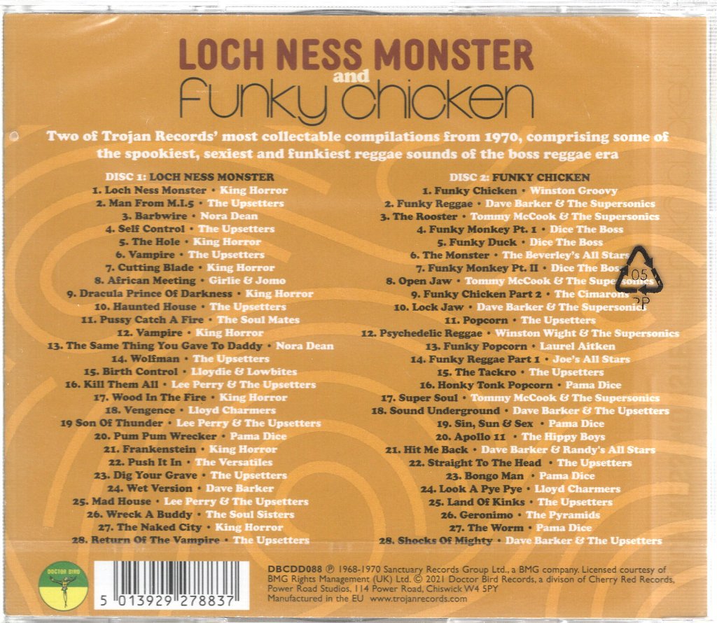 Various Artists - Loch Ness Monster + Funky Chicken - Double Cd