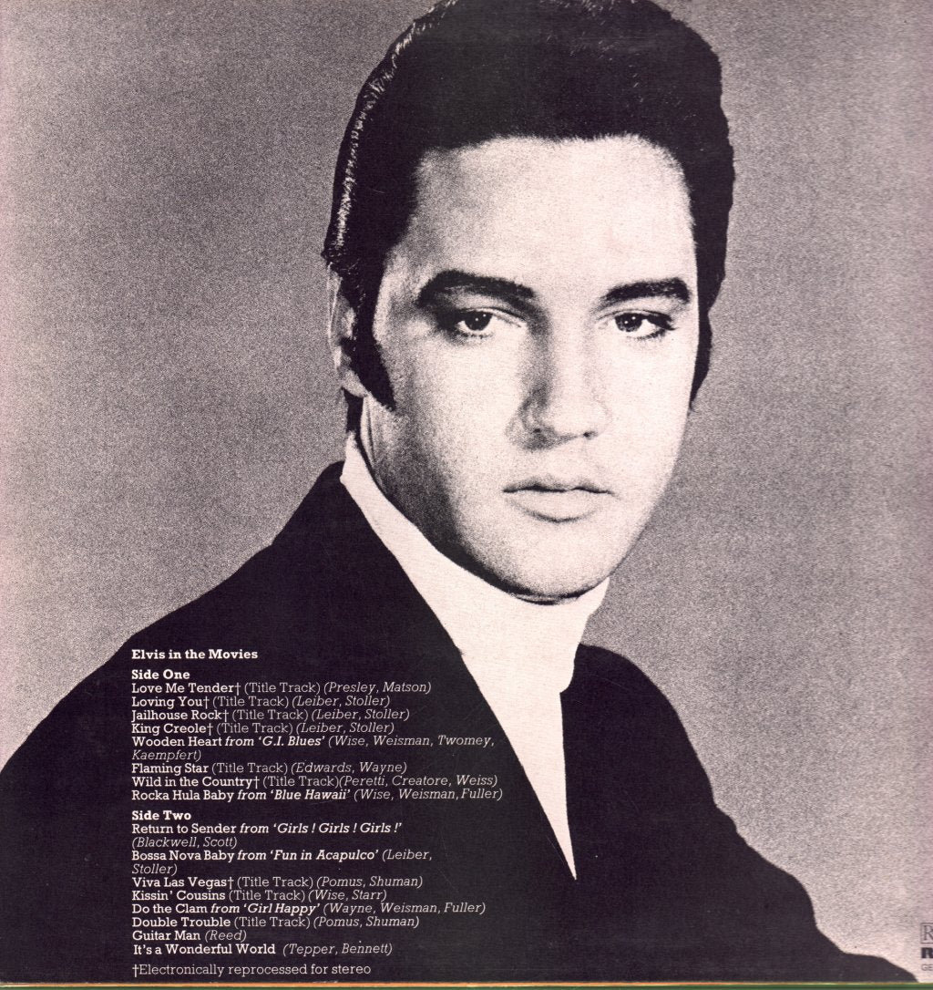 Elvis Presley - In The Movies - Lp