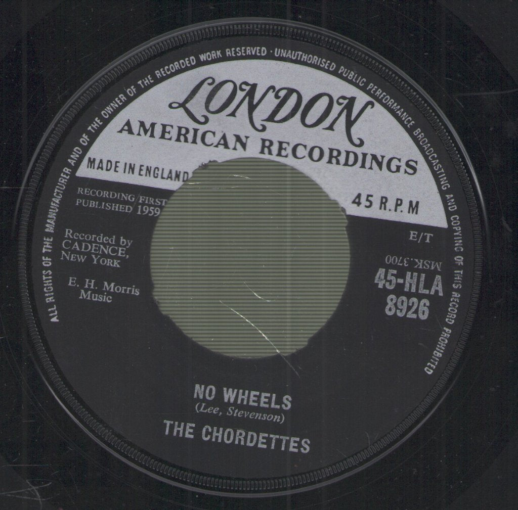Chordettes - A Girl's Work Is Never Done - 7 Inch