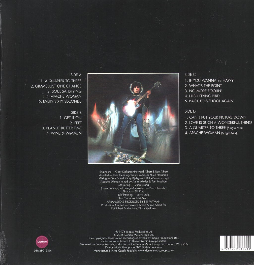Bill Wyman - Stone Alone (50th Anniversary) (National Album Day 2025) - Lp