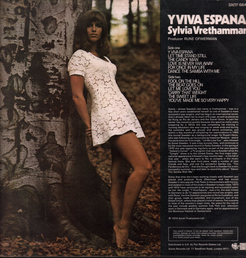Sylvia Vrethammar - Yviva Espana - Lp