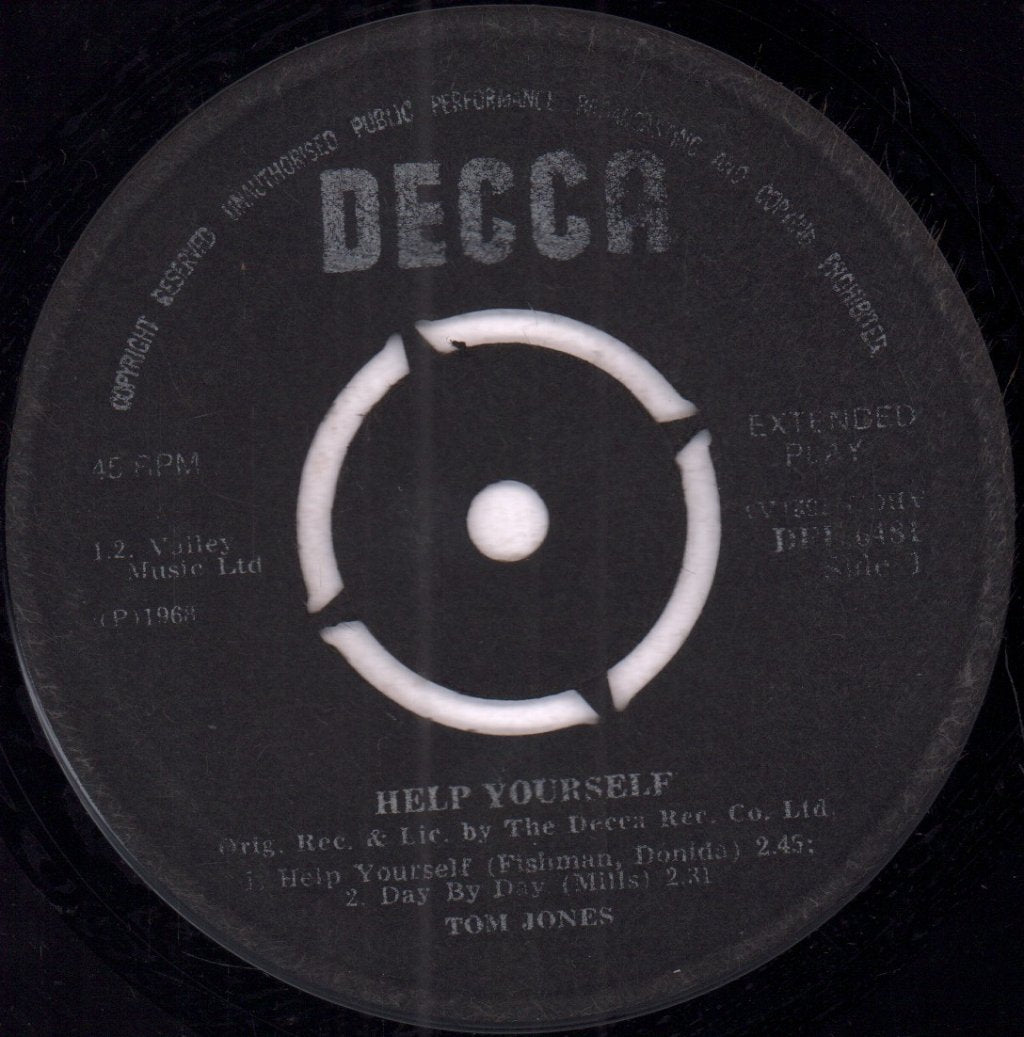 Tom Jones - Help Yourself - 7 Inch