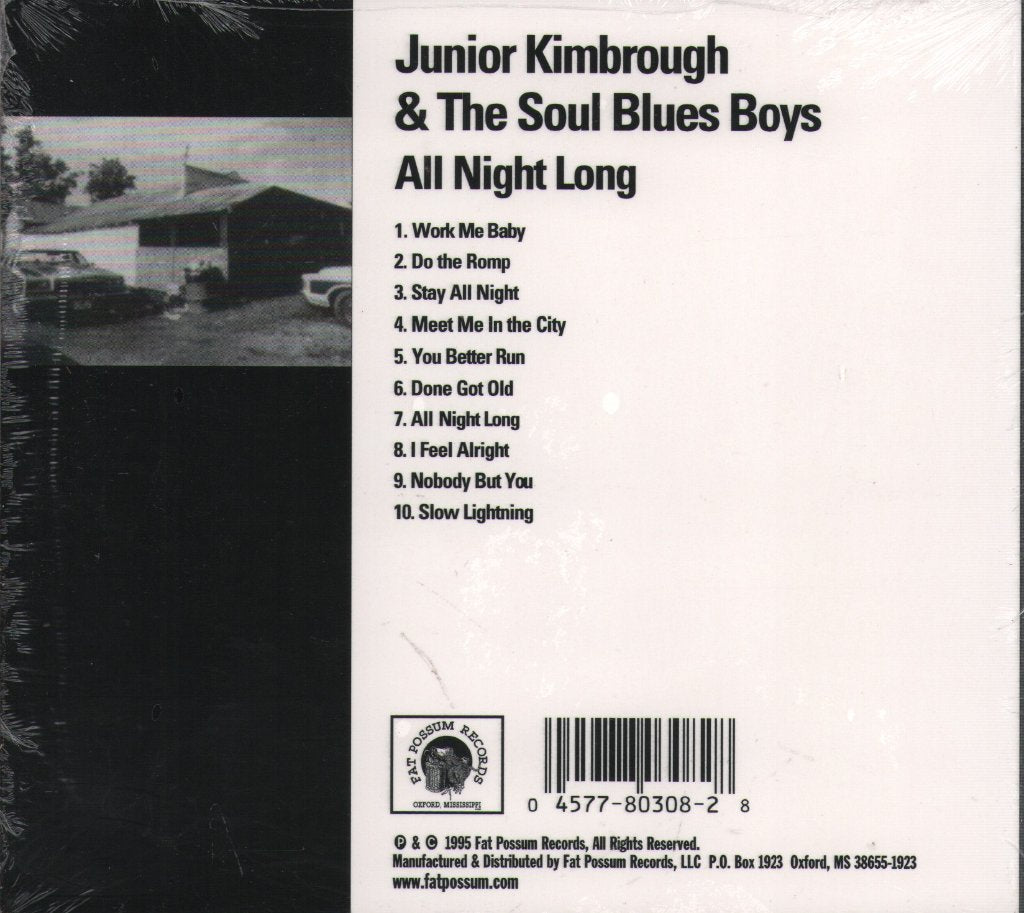 Junior Kimbrough And The Soul Blues Boys - All Night Long - Cd