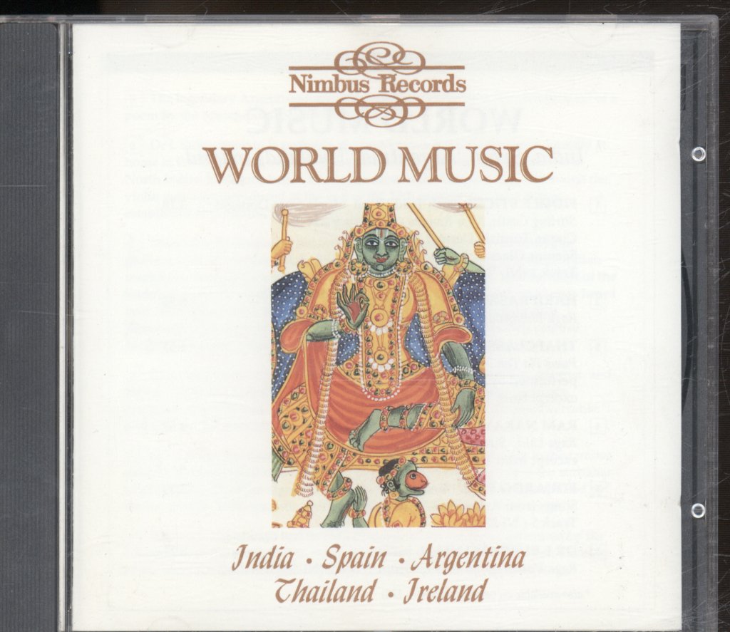 Various Artists - World Music - India, Spain, Argentina, Thailand, Ireland - Cd