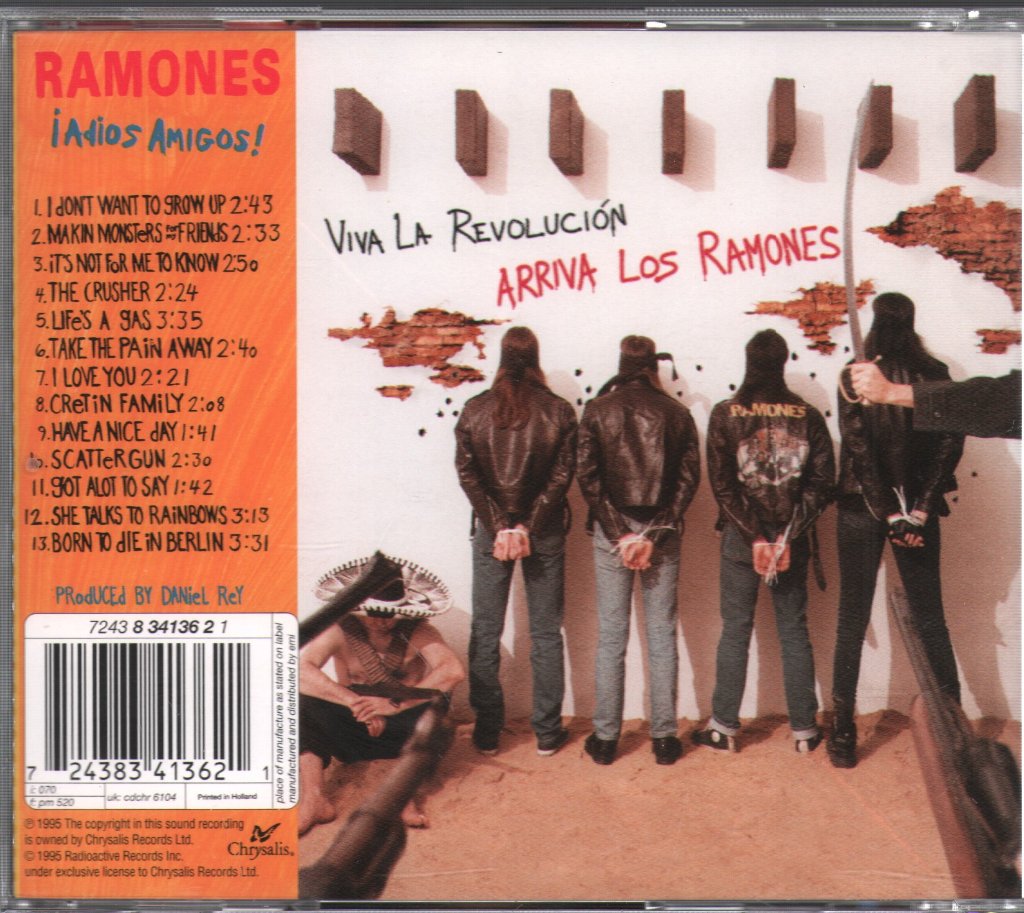 Ramones - ¡Adios Amigos! - Cd