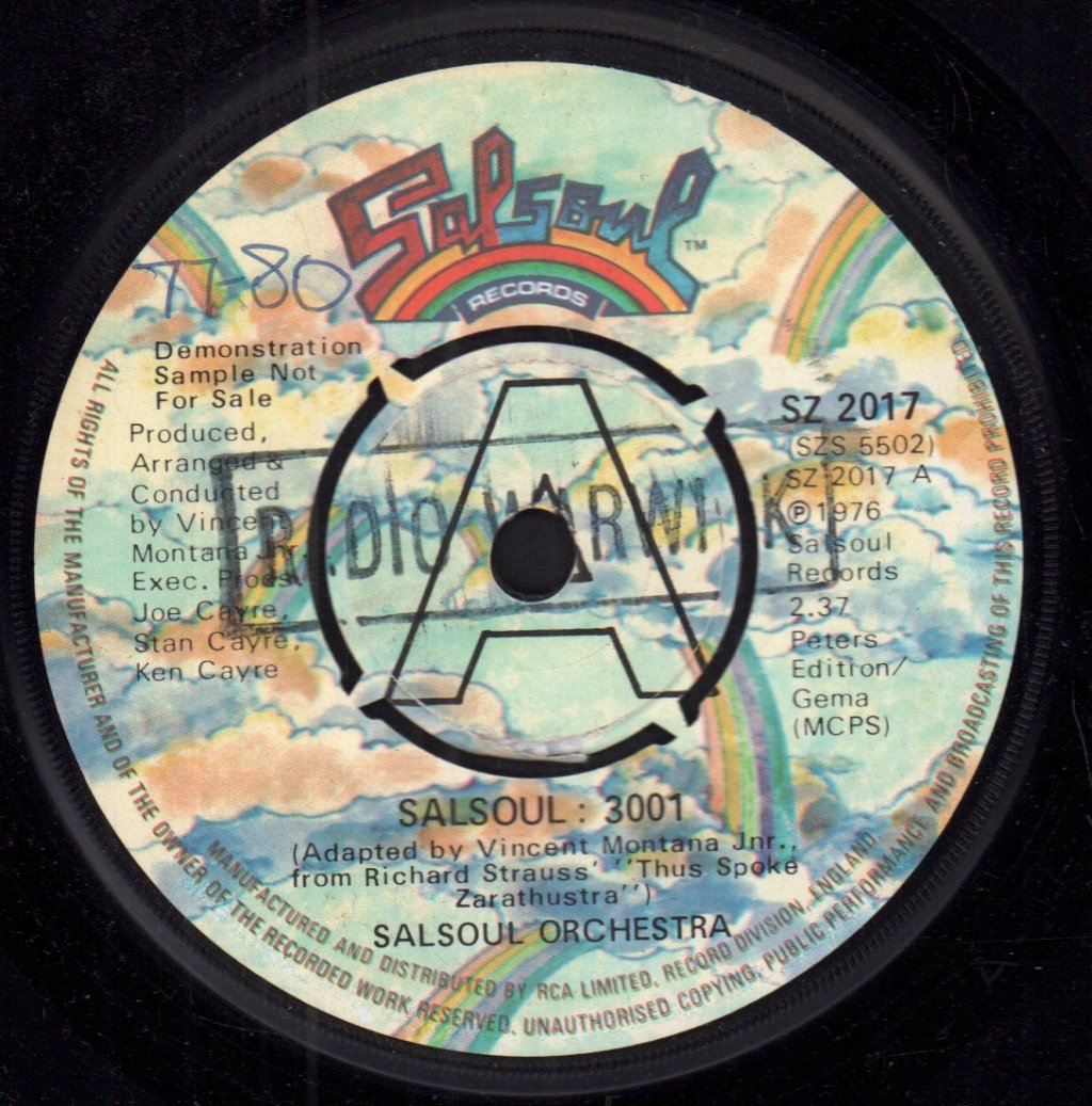 Salsoul Orchestra - Salsoul : 3001 - 7 Inch