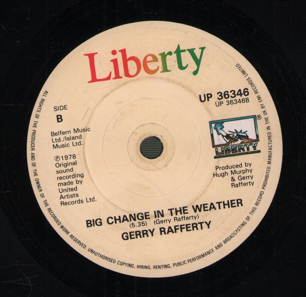 Gerry Rafferty - Baker Street - 7 Inch