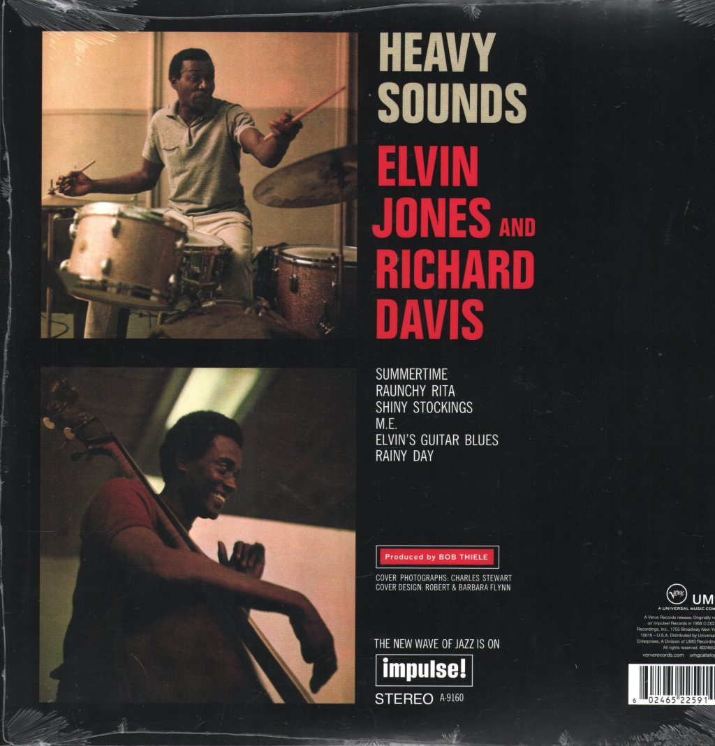 Elvin Jones and Richard Davis - Heavy Sounds - Lp
