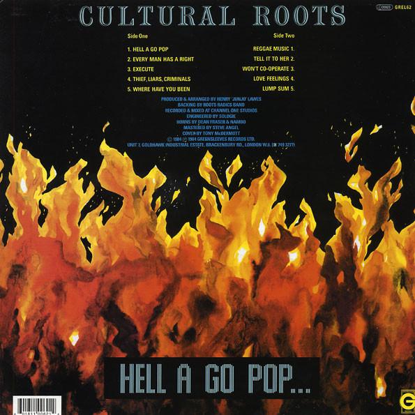 Cultural Roots - Hell A Go Pop - Lp