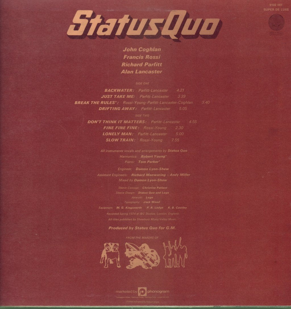 Status Quo - Quo - Lp