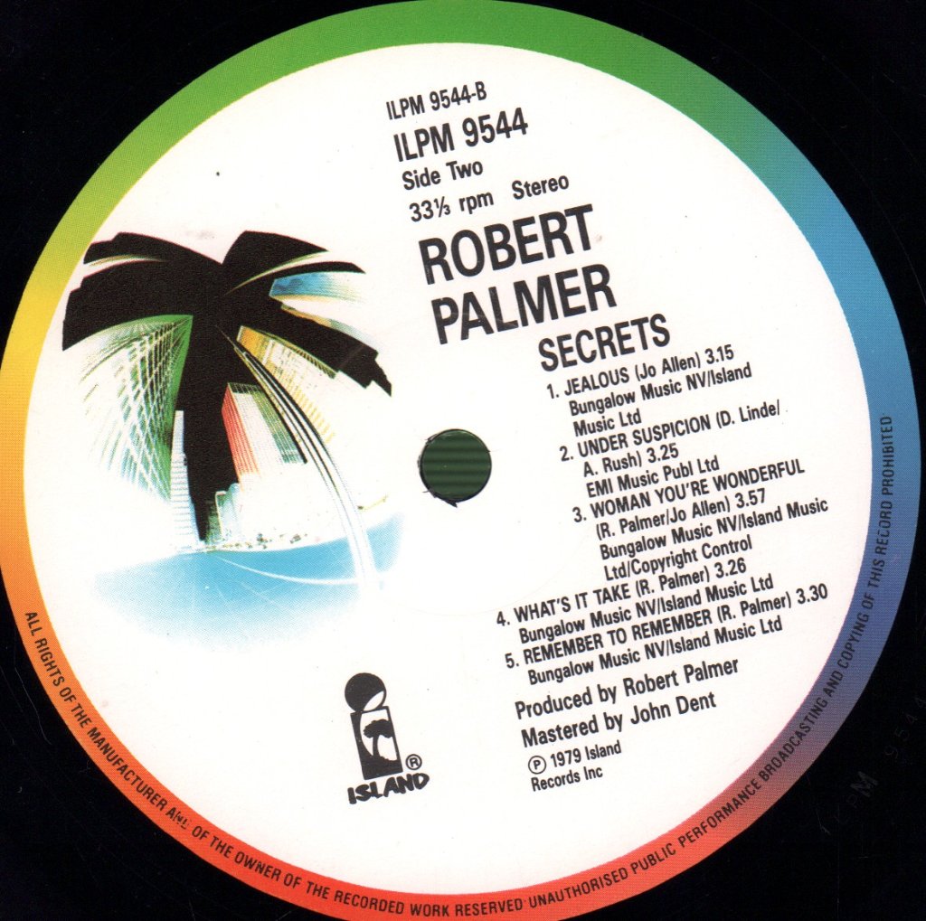 Robert Palmer - Secrets - Lp