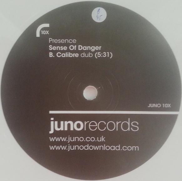 Presence (Drum n Bass) - Sense Of Danger - 12 Inch