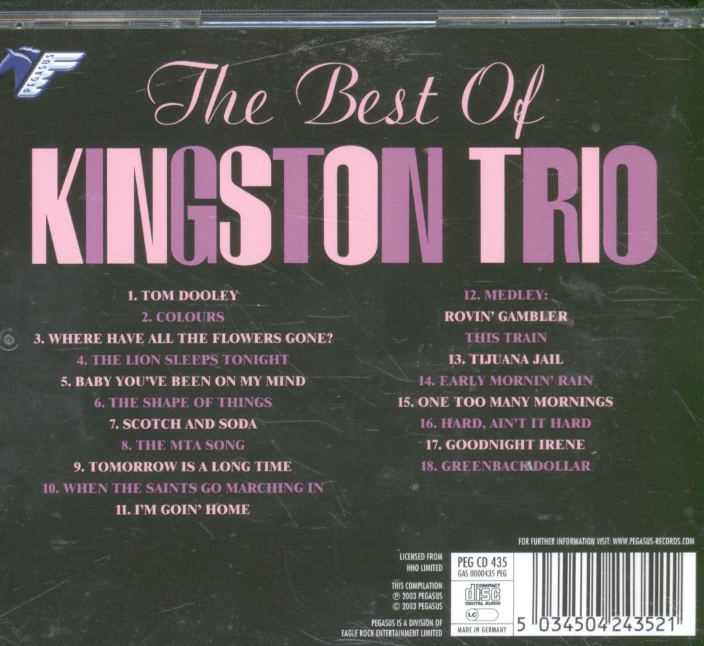 Kingston Trio - Best Of - Cd