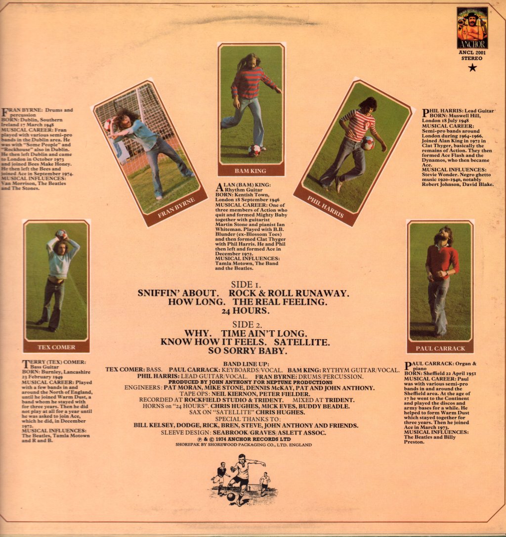 Ace - Five-A-Side - Lp