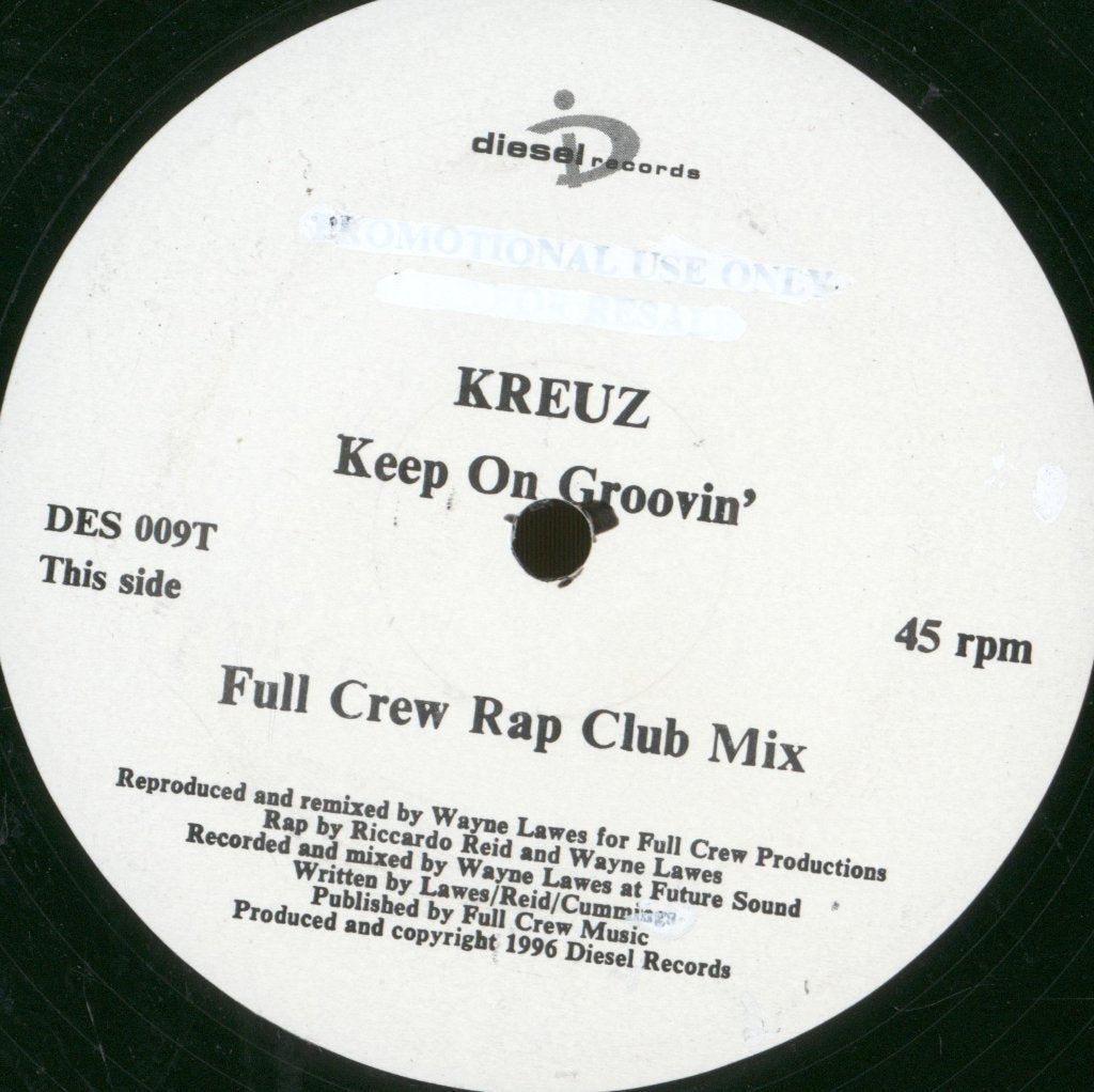 Kreuz - Keep On Groovin' - 12 Inch