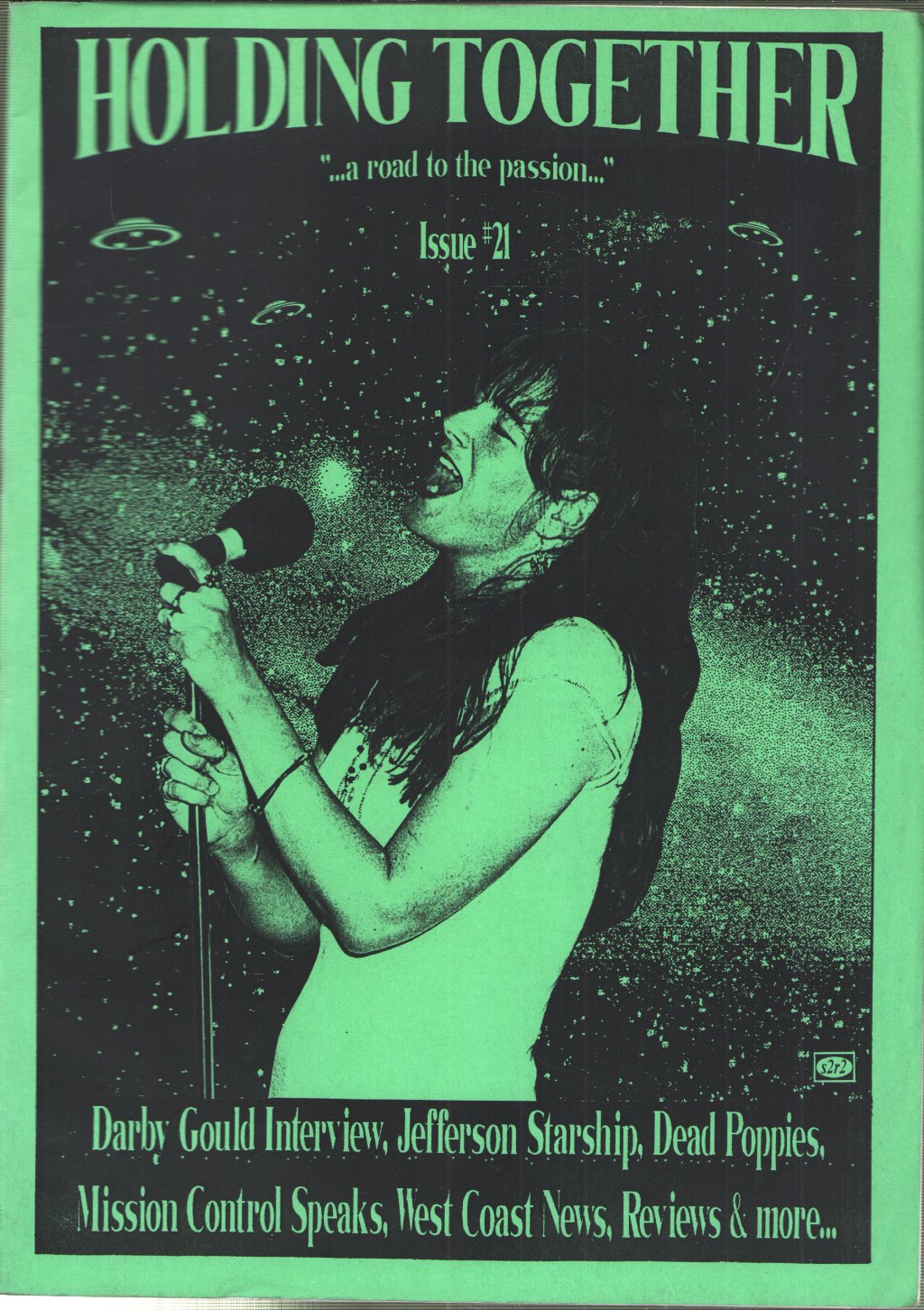 Jefferson Airplane - Holding Together Issue 21 - Fanzine