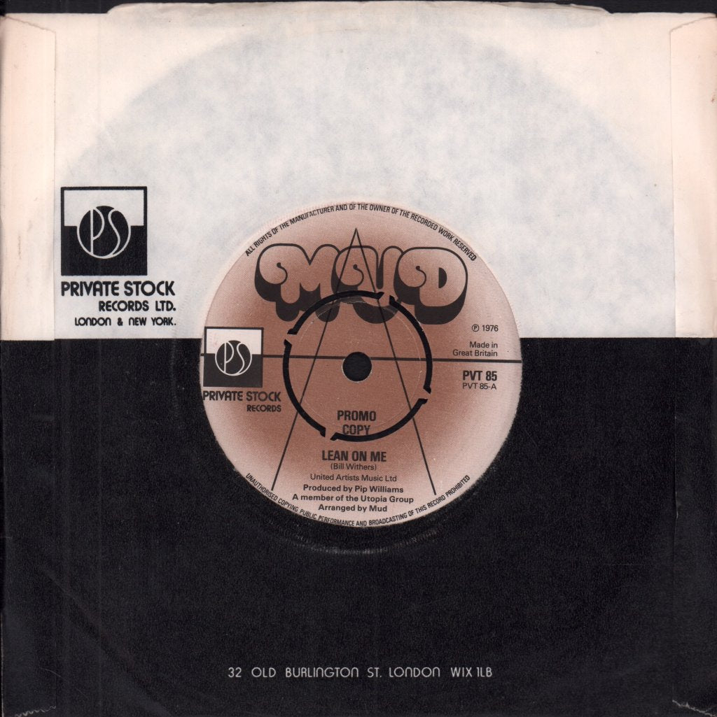 Mud - Lean On Me - 7 Inch