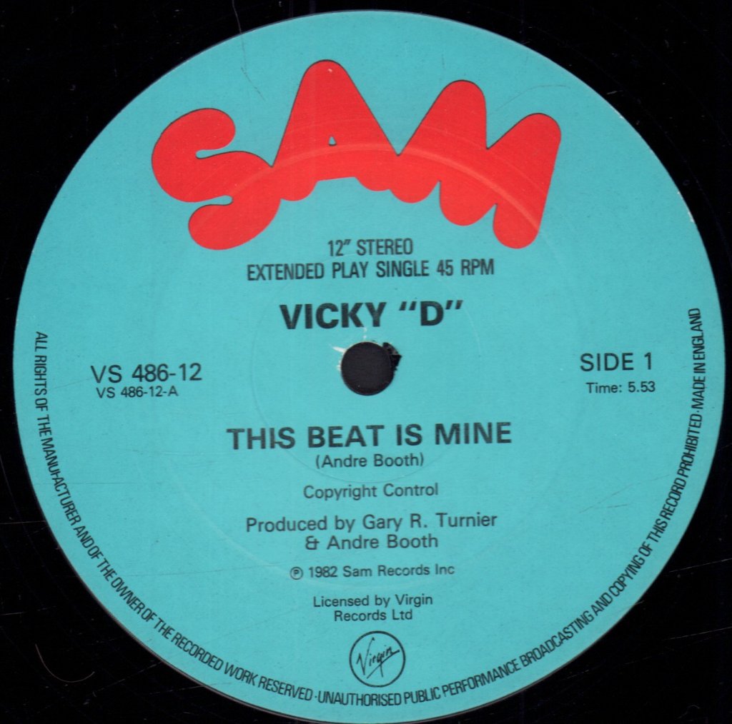 Vicky D - This Beat Is Mine - 12 Inch