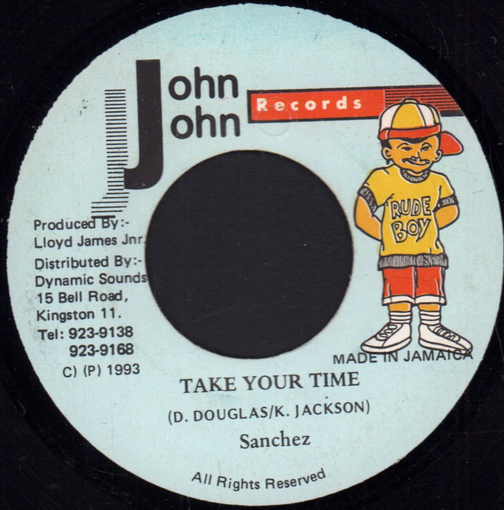 Sanchez - Take Your Time - 7 Inch