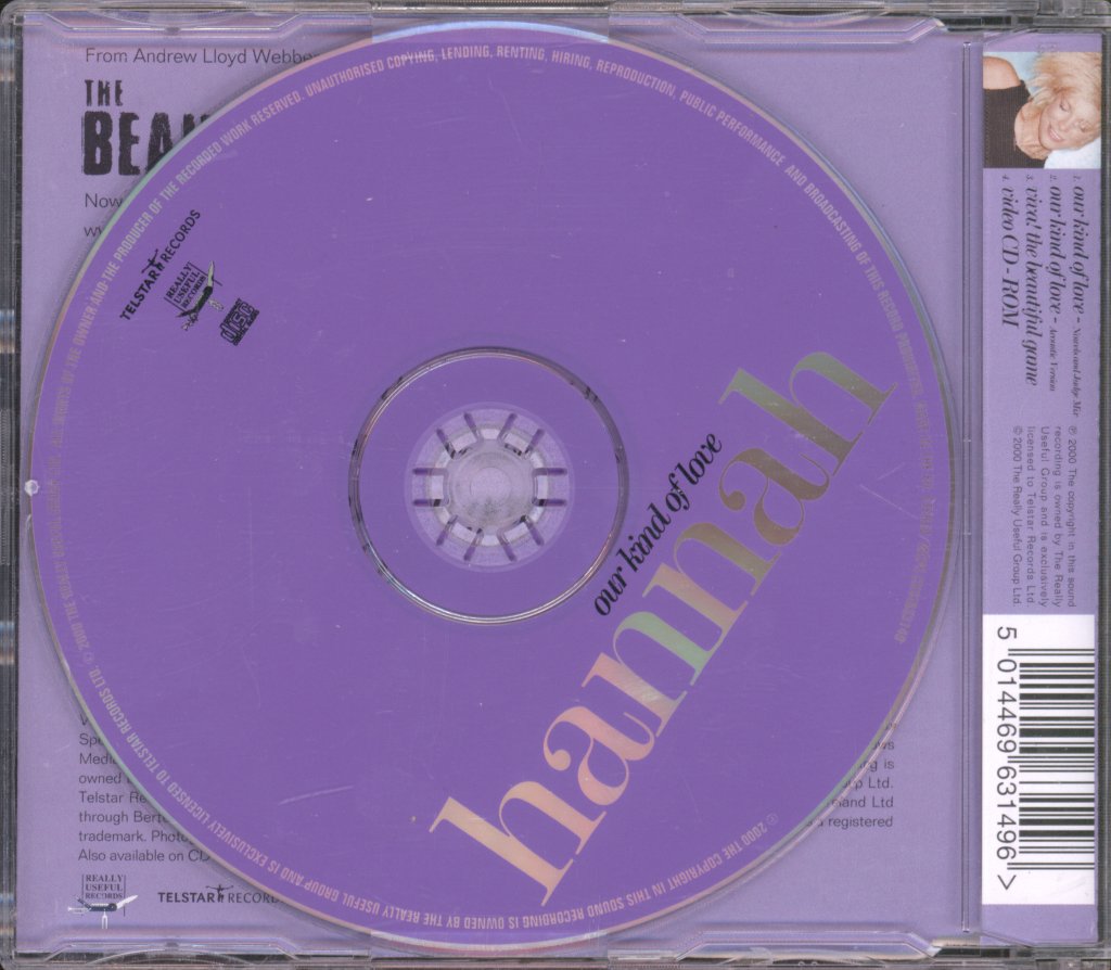 Hannah Waddingham - Our Kind of Love - Cd
