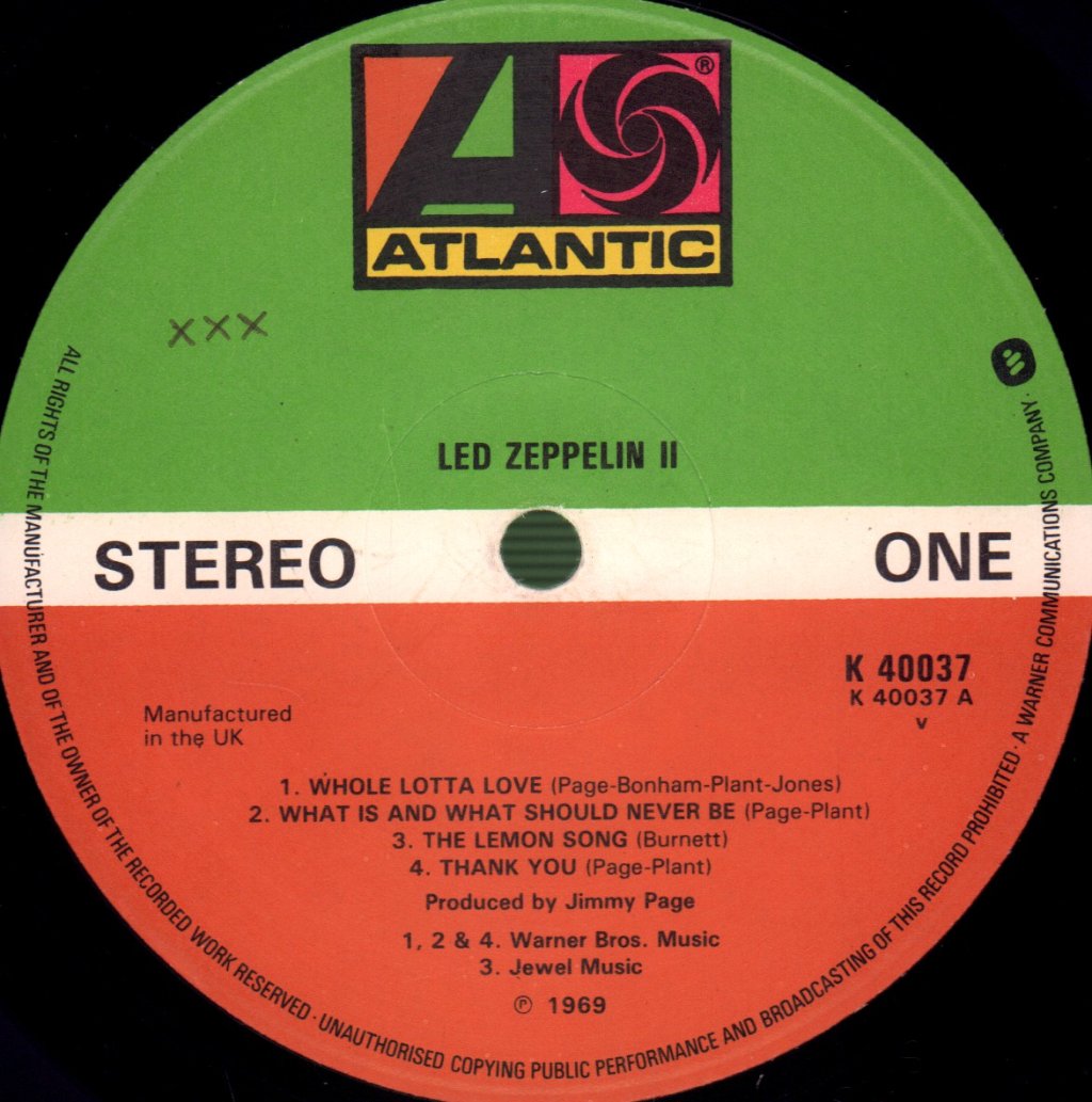 Led Zeppelin - 2 - Lp
