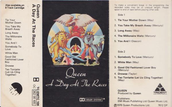 Queen - A Day At The Races - Cassette