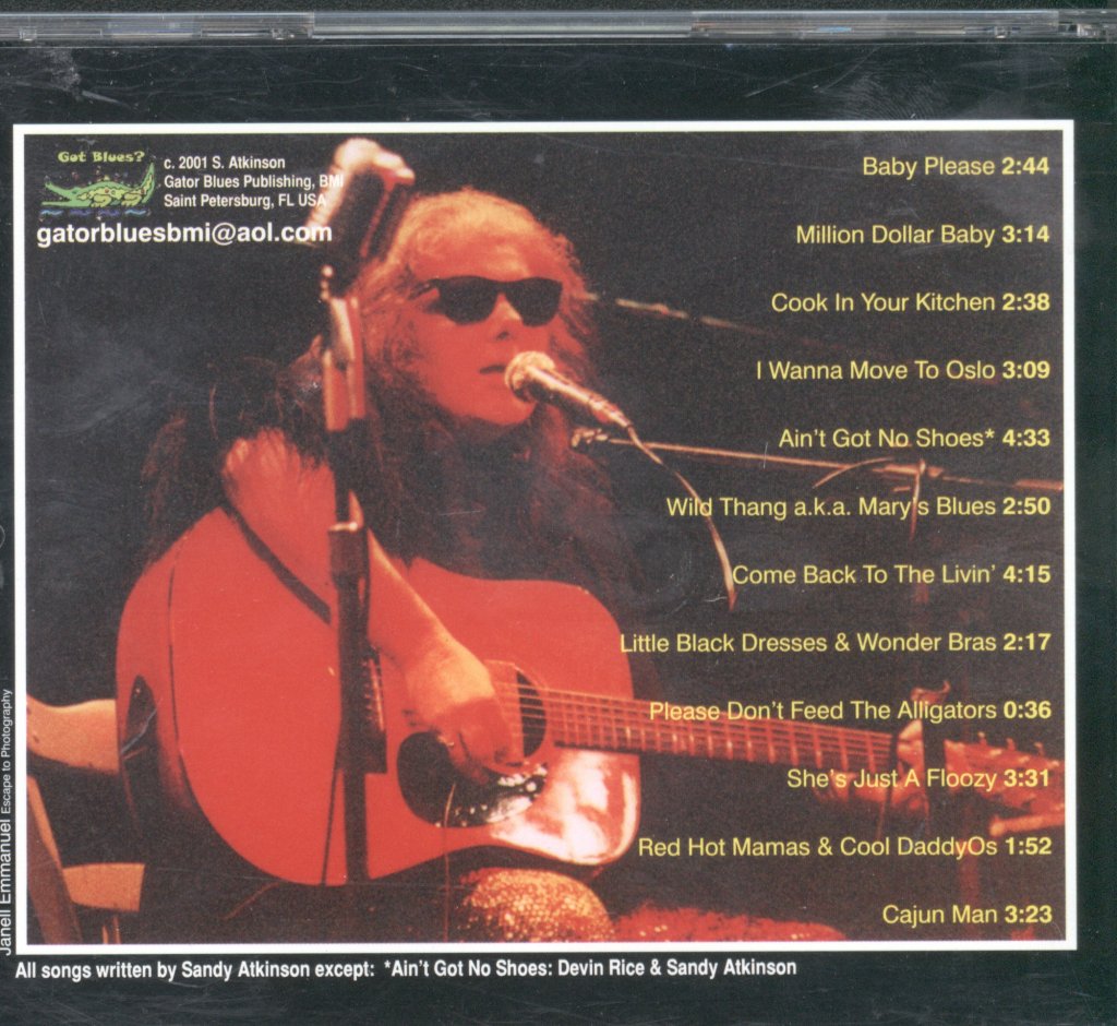 Sandy Atkinson - Million Dollar Baby - Cd