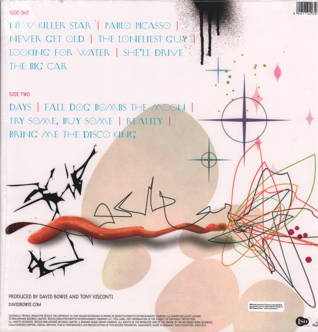 David Bowie - Reality - Lp