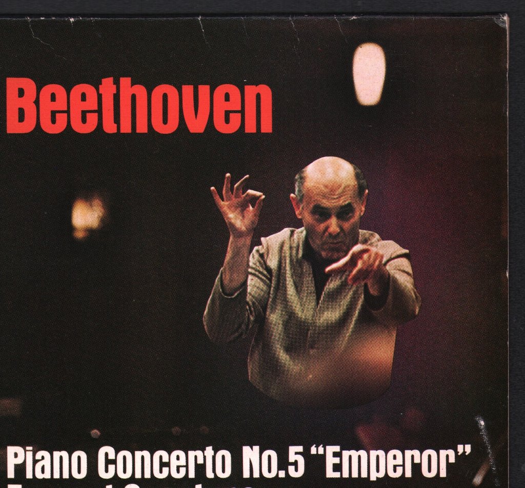 Vladimir Ashkenazy / Georg Solti / Chicago Symphony Orchestra - Beethoven - Piano Concerto No. 5 "Emperor" / Egmont Overture - Lp