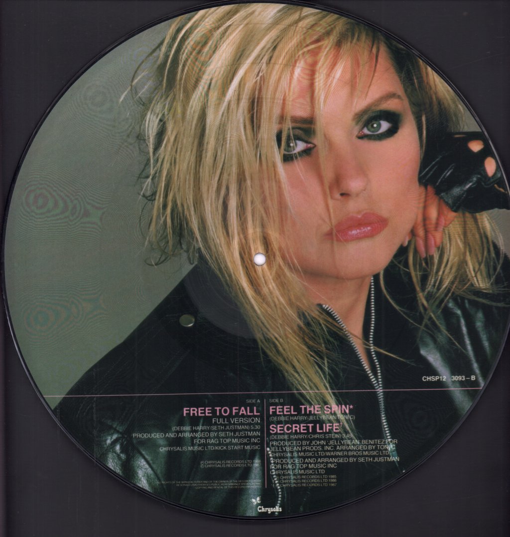 Debbie Harry - Free To Fall - 12 Inch