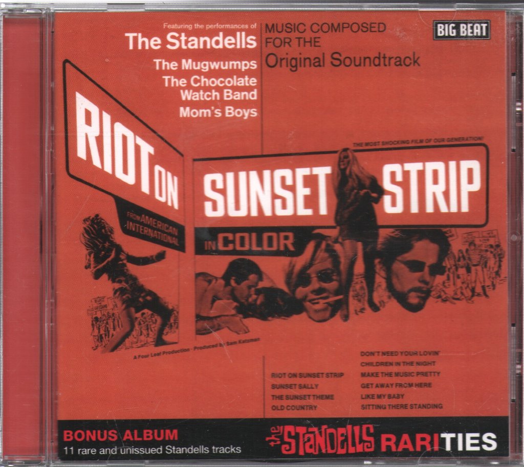 Various Artists - Riot On Sunset Strip / Rarities: The Standells - Cd